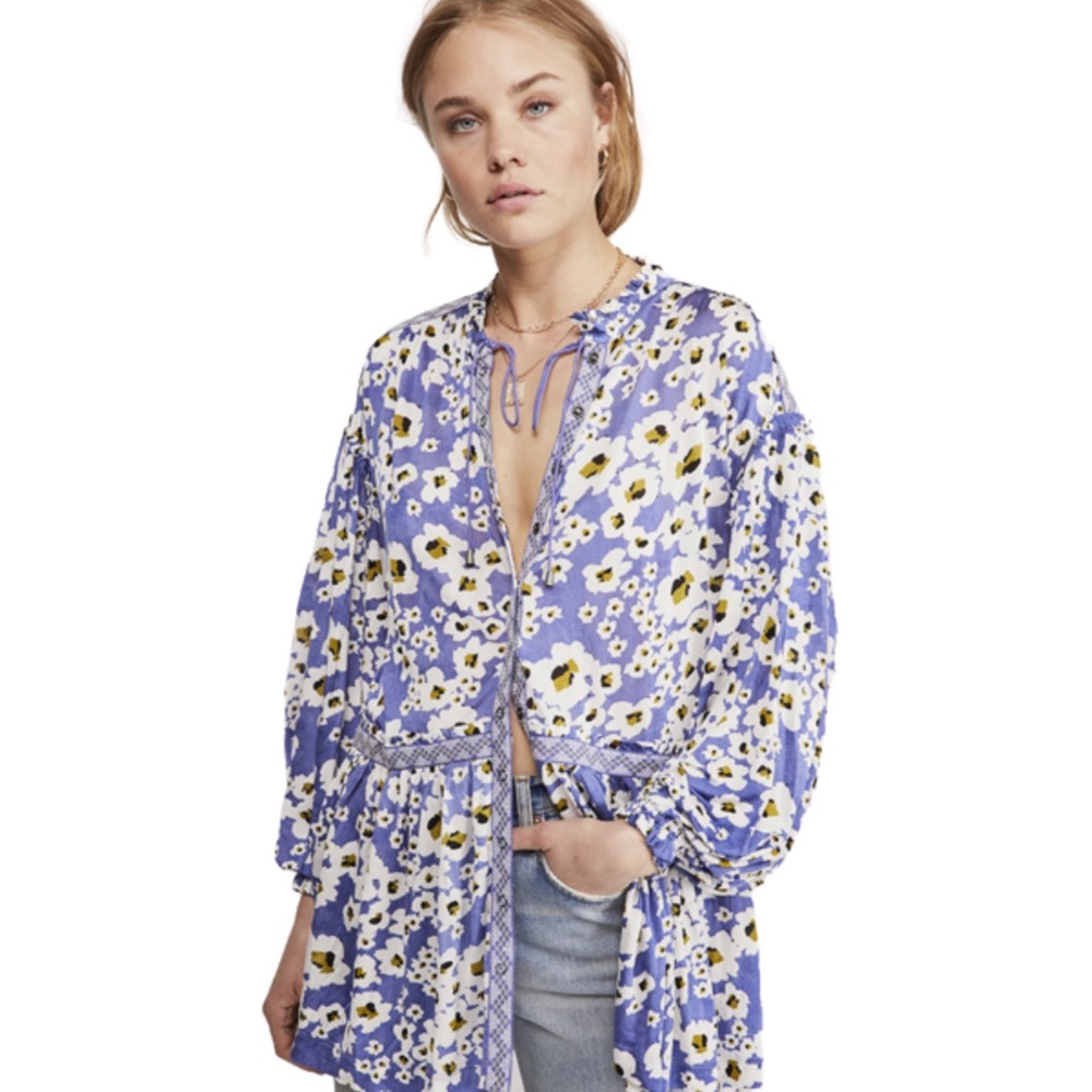 NWT Free People Love Letter Tunic L